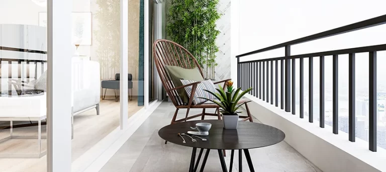 Dar alan için minimal korkuluk sistemi